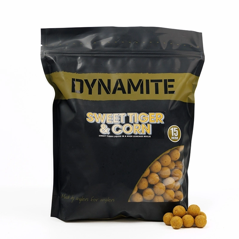 Dynamite Baits Big Fish Sweet Tiger & Corn Boilies 1kg